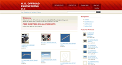 Desktop Screenshot of hdoffroadengineering.com